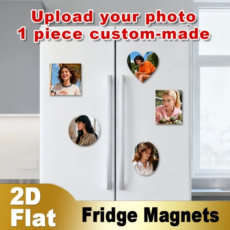 Photography Object - Imán de Refrigerador con Foto Personalizada,