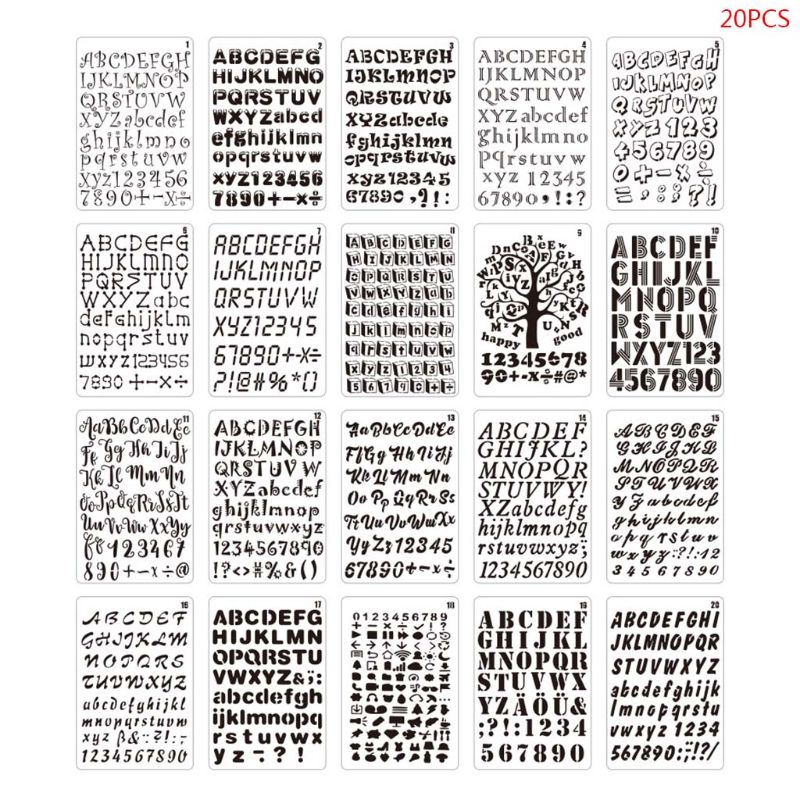 Photography Font - Plantillas de letras del alfabeto y
