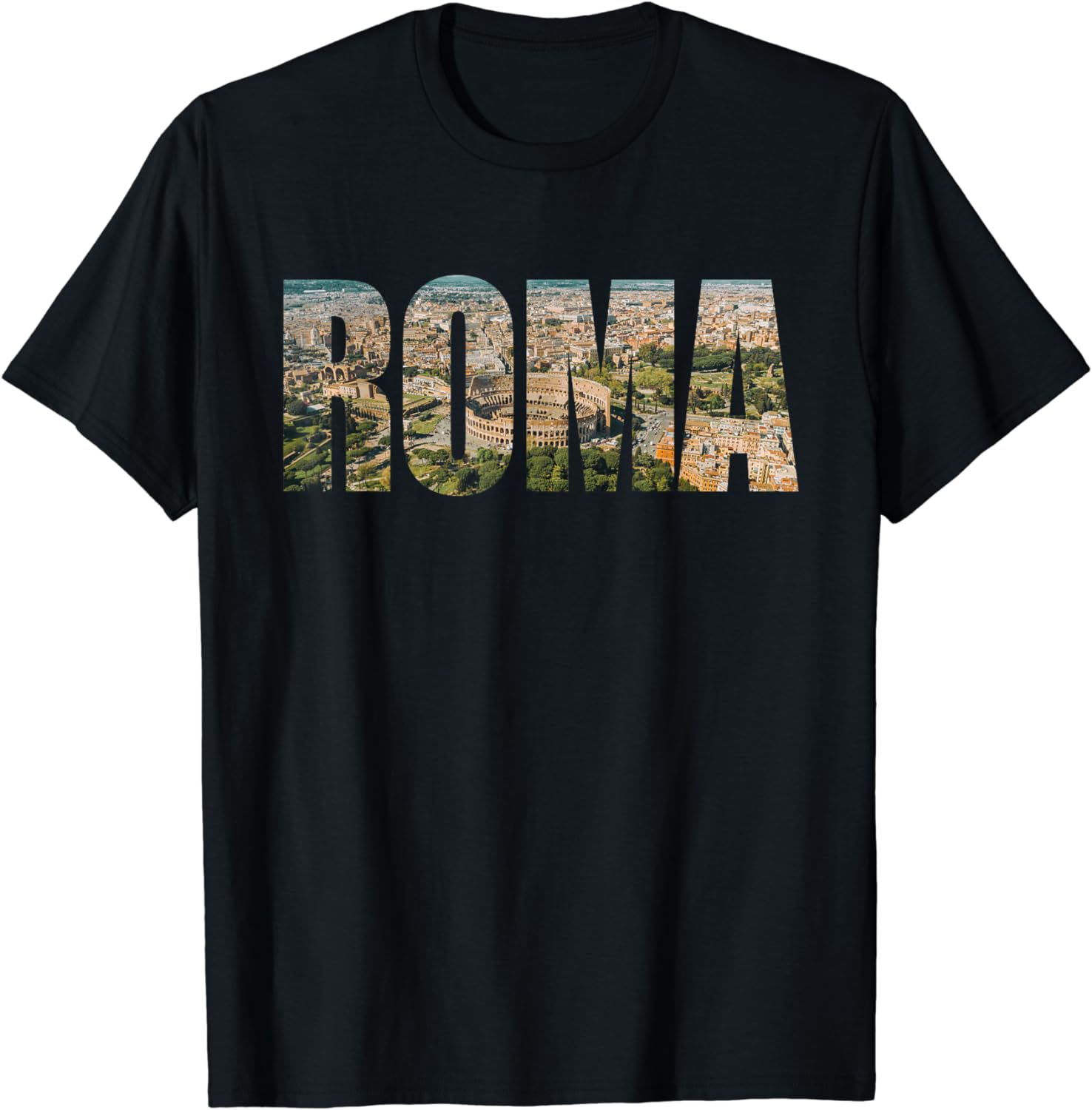 Photography Font - Camiseta de Roma, Italia, Skyline urbano,