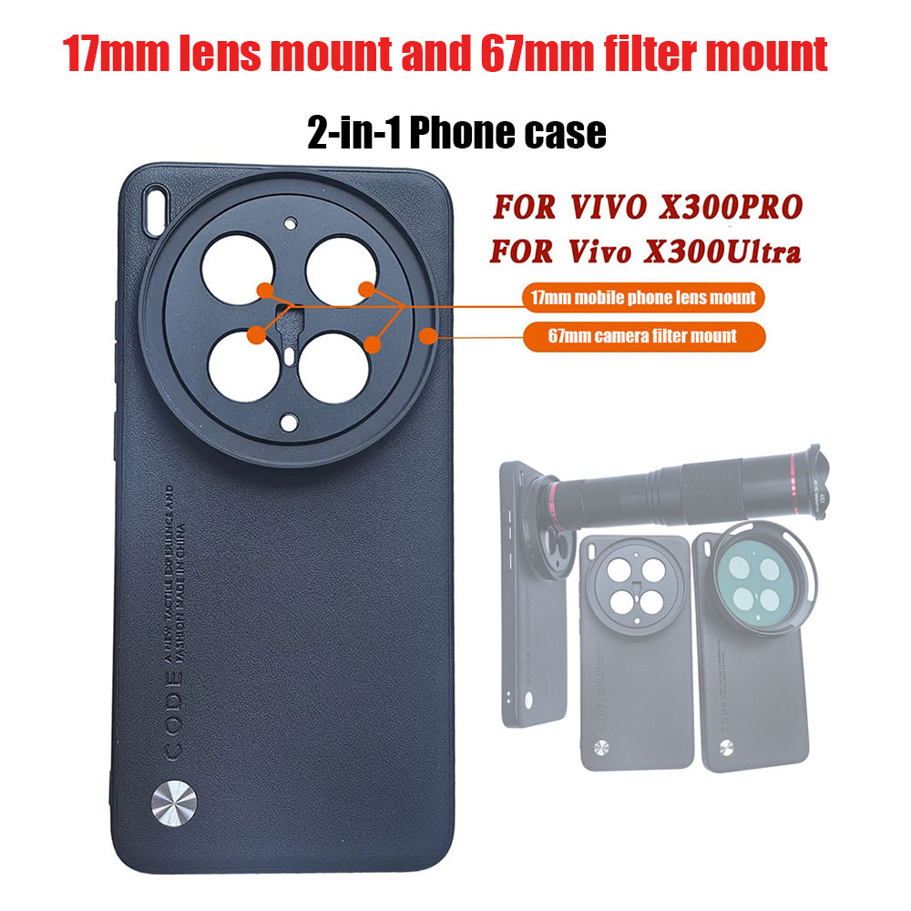 Photography Kit Vivo X300 Pro - Funda para Teléfono 2 en 1