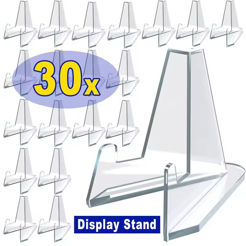 Photography Object - 30-1PCS Soporte Triangular para Tarjetas, Mini