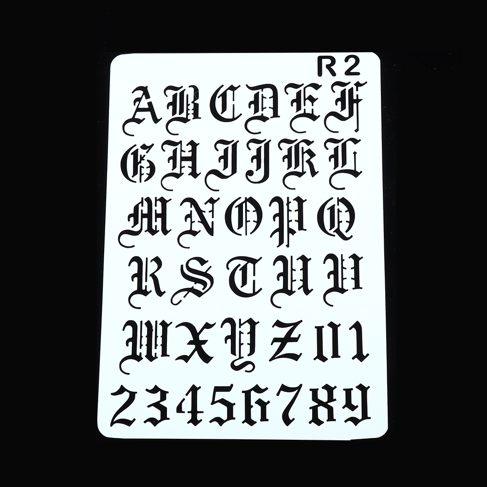 Plantillas de capas huecas, pi - Photography Font reseña y precio