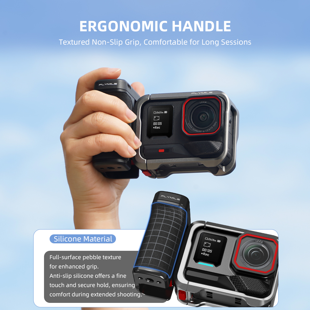 Empuñadura para Cámara Flymile - Photography Grip Insta360 X5 reseña y precio