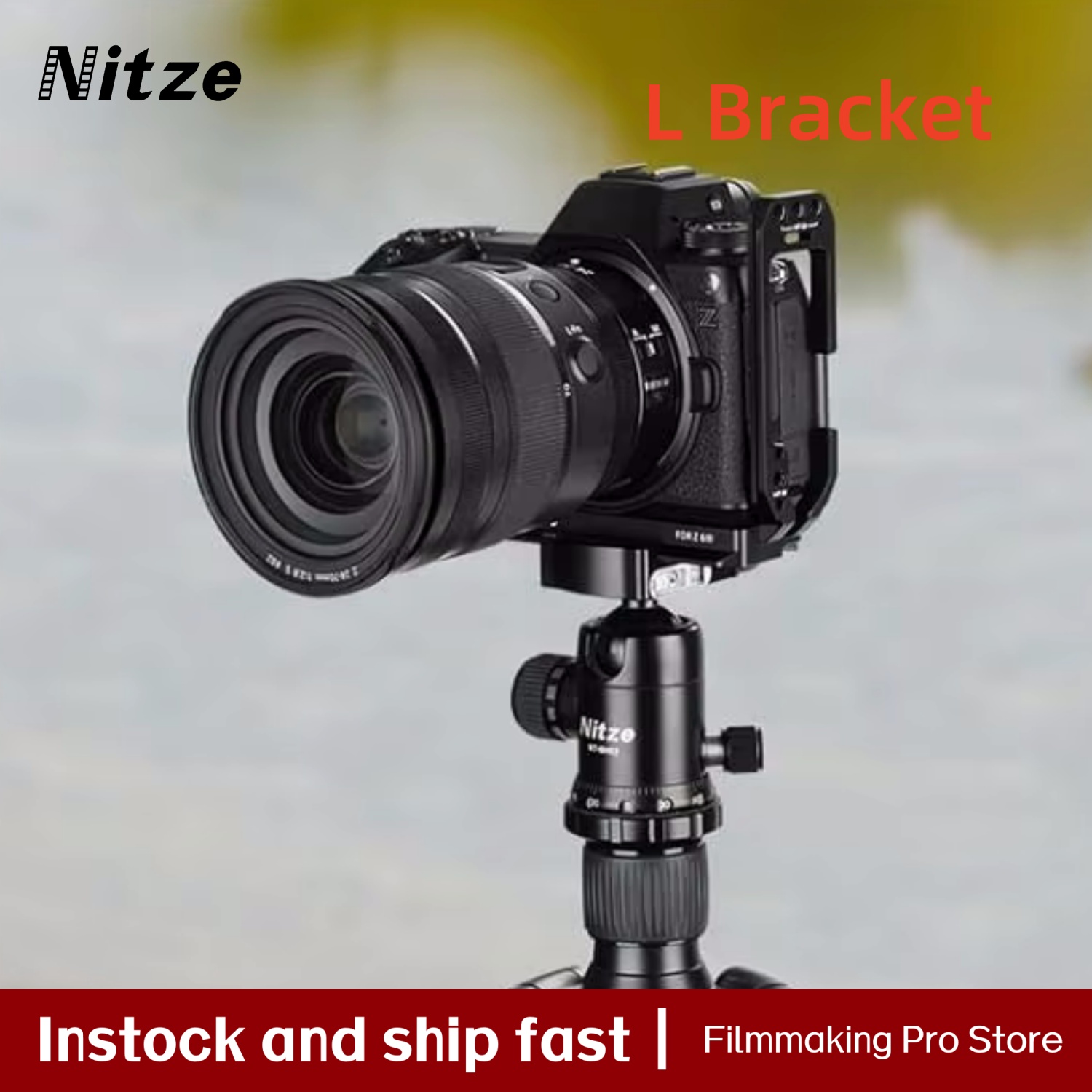 Soporte de cámara Nitze L para - Nikon Camera Z6 Iii reseña y precio