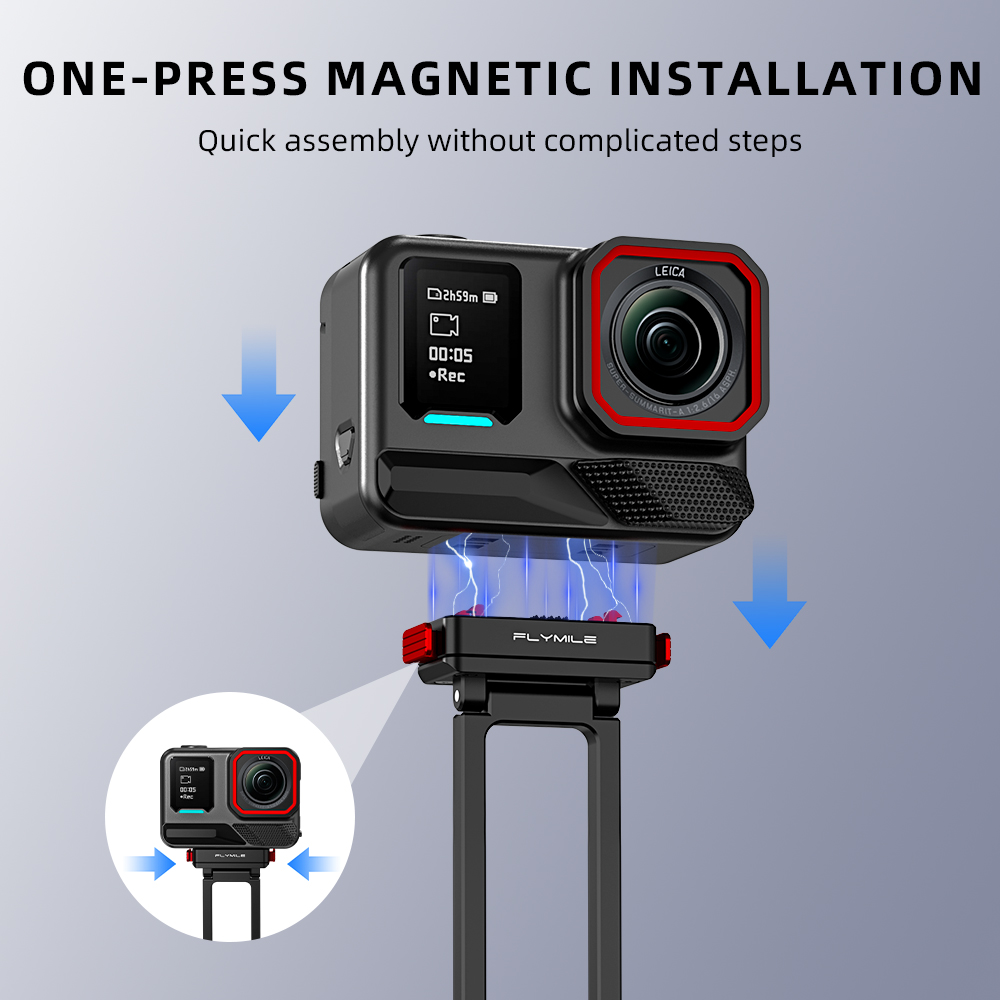 Soporte de Metal con Liberació - Photography Grip Insta360 X5 reseña y precio