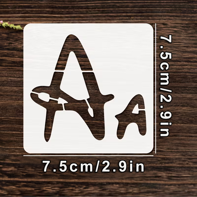 Juego de 26 plantillas de alfa - Photography Font reseña y precio