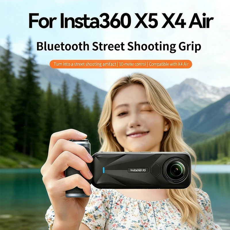 Soporte de aluminio Xplorer pa - Photography Grip Insta360 X5 reseña y precio