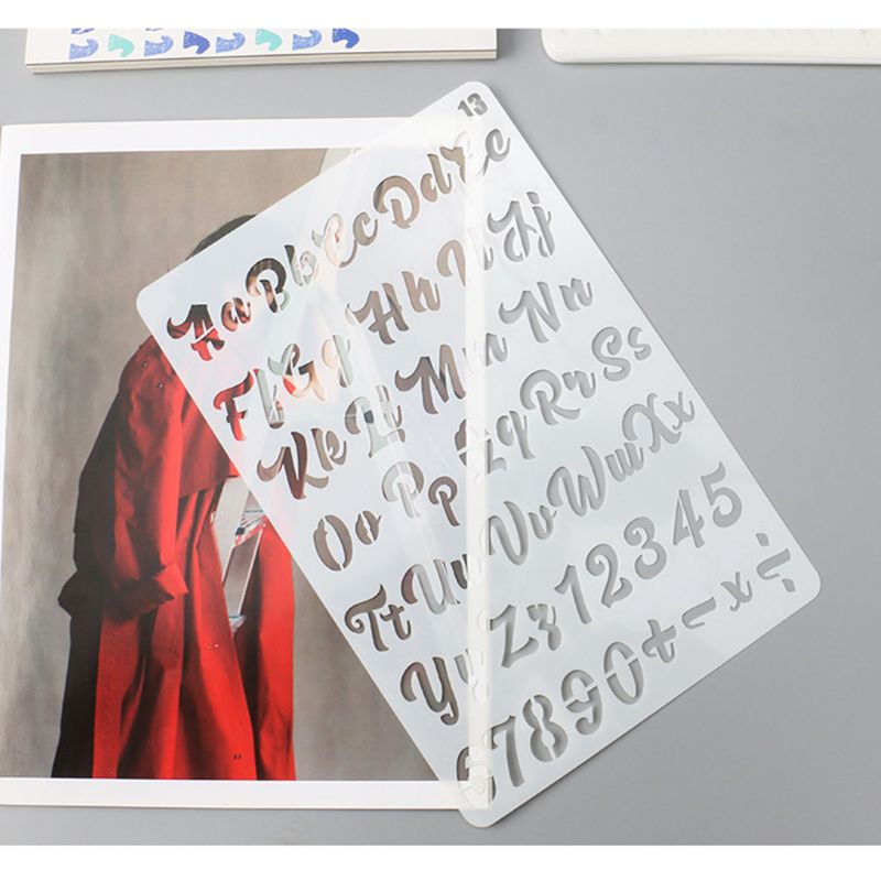 Plantillas de letras del alfab - Photography Font reseña y precio