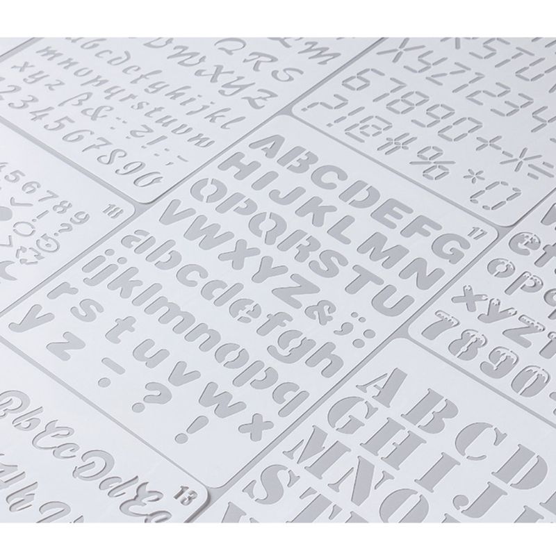 Plantillas de letras del alfab - Photography Font reseña y precio