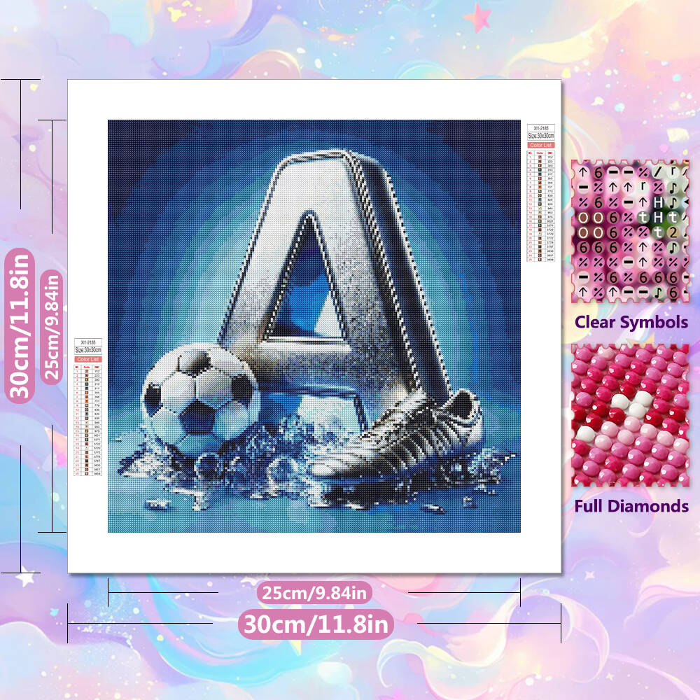 EverShine Diamond Mosaic Lette - Photography Font reseña y precio