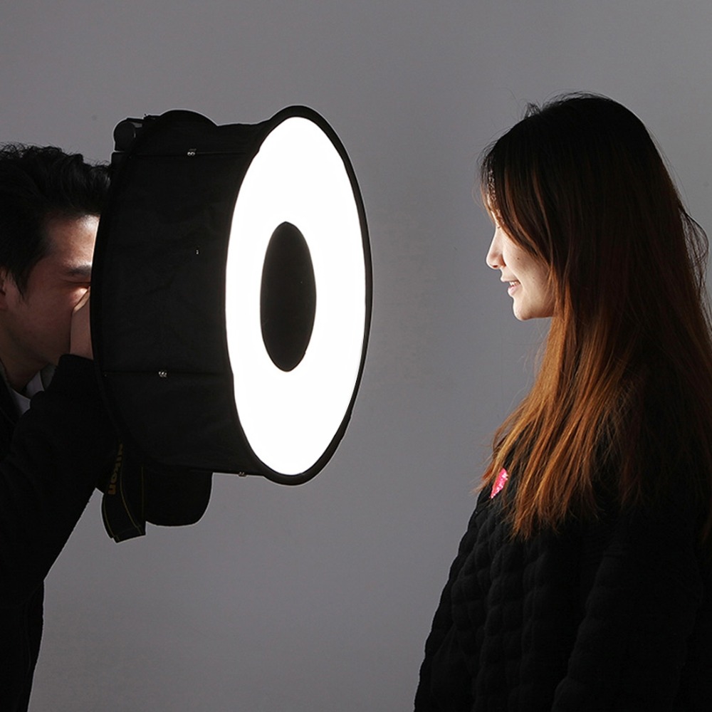 Softbox de 45 cm para Flash, E - Pop Up Flash Diffuser reseña y precio