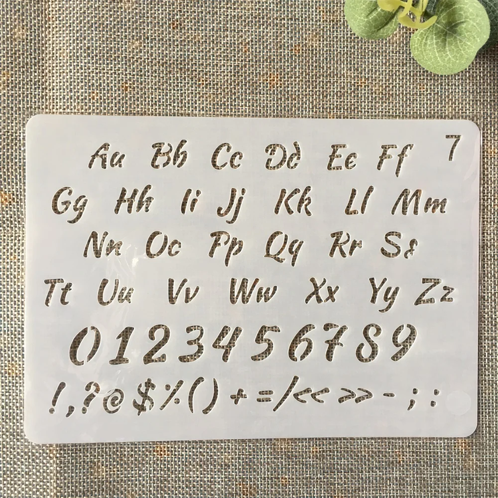 Plantillas de pintura con letr - Photography Font reseña y precio