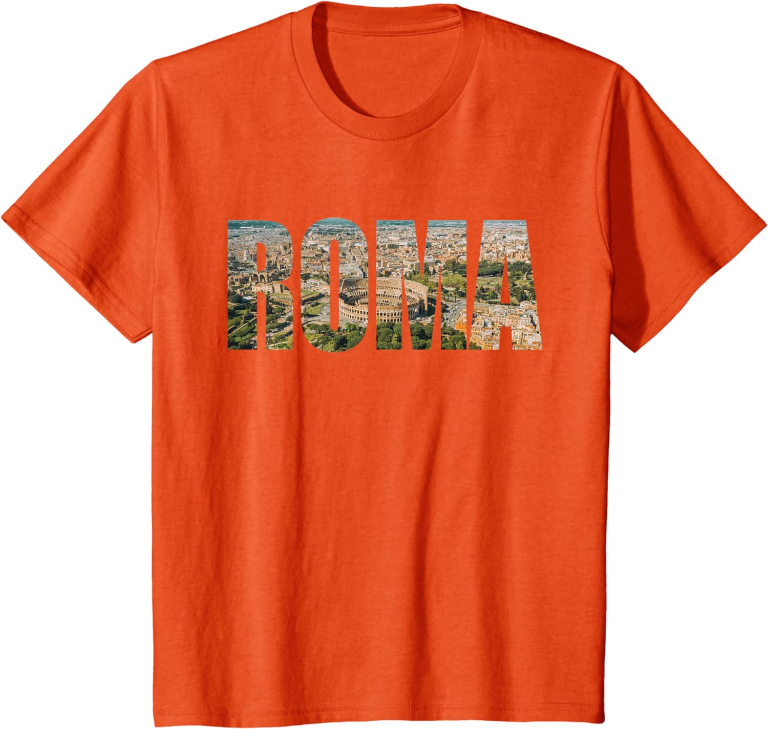 Camiseta de Roma, Italia, Skyl - Photography Font reseña y precio