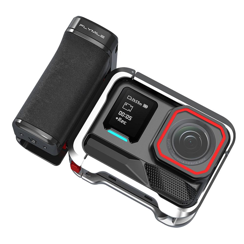Empuñadura Metálica de Liberac - Photography Grip Insta360 X5 reseña y precio