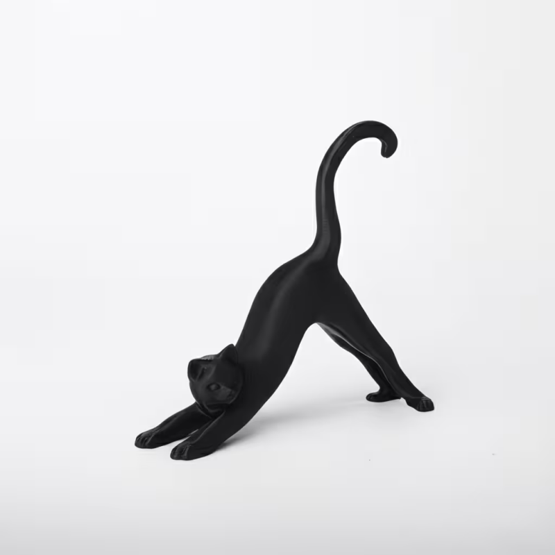 Mini escultura de gato para yo - Photography Yoga reseña y precio