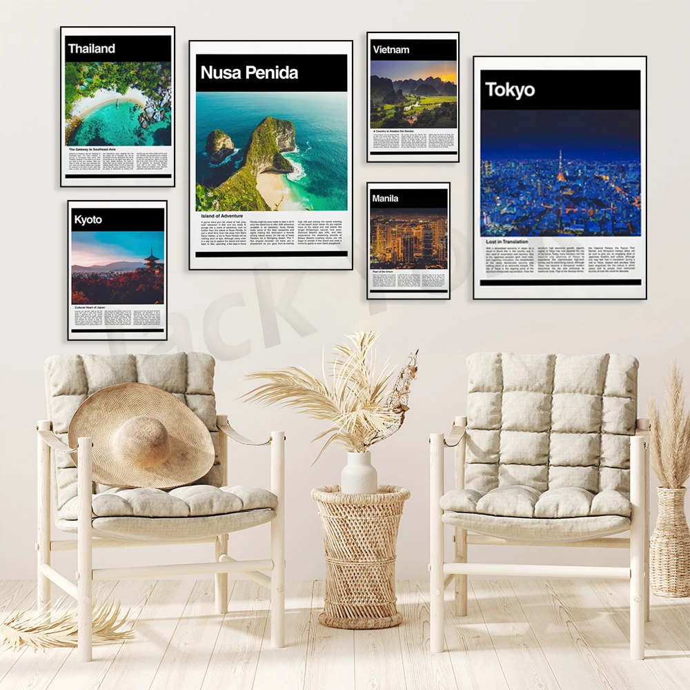 Póster de Bali-Tokio-Filipinas - Photography Bali reseña y precio