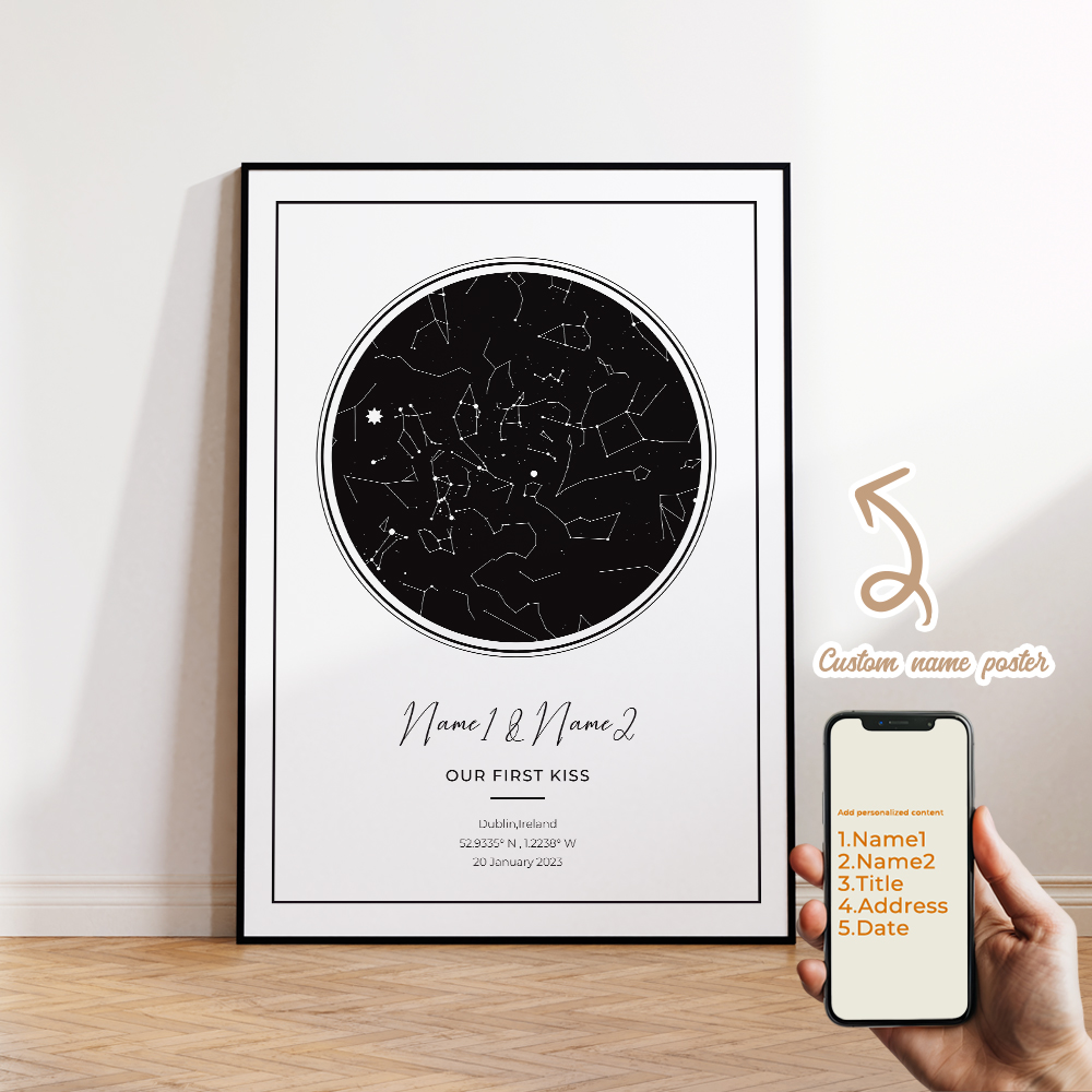 Mapa de estrella de cielo noct - Photography Object reseña y precio