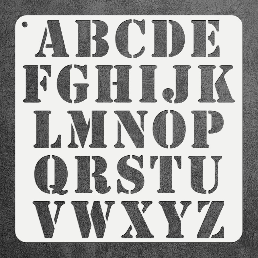 Plantilla de letras mayúsculas - Photography Font reseña y precio