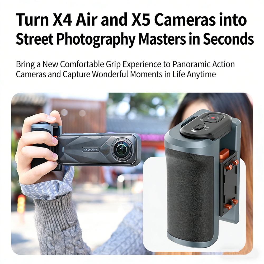 VRIG GA-08SE Empuñadura para F - Photography Grip Insta360 X5 reseña y precio
