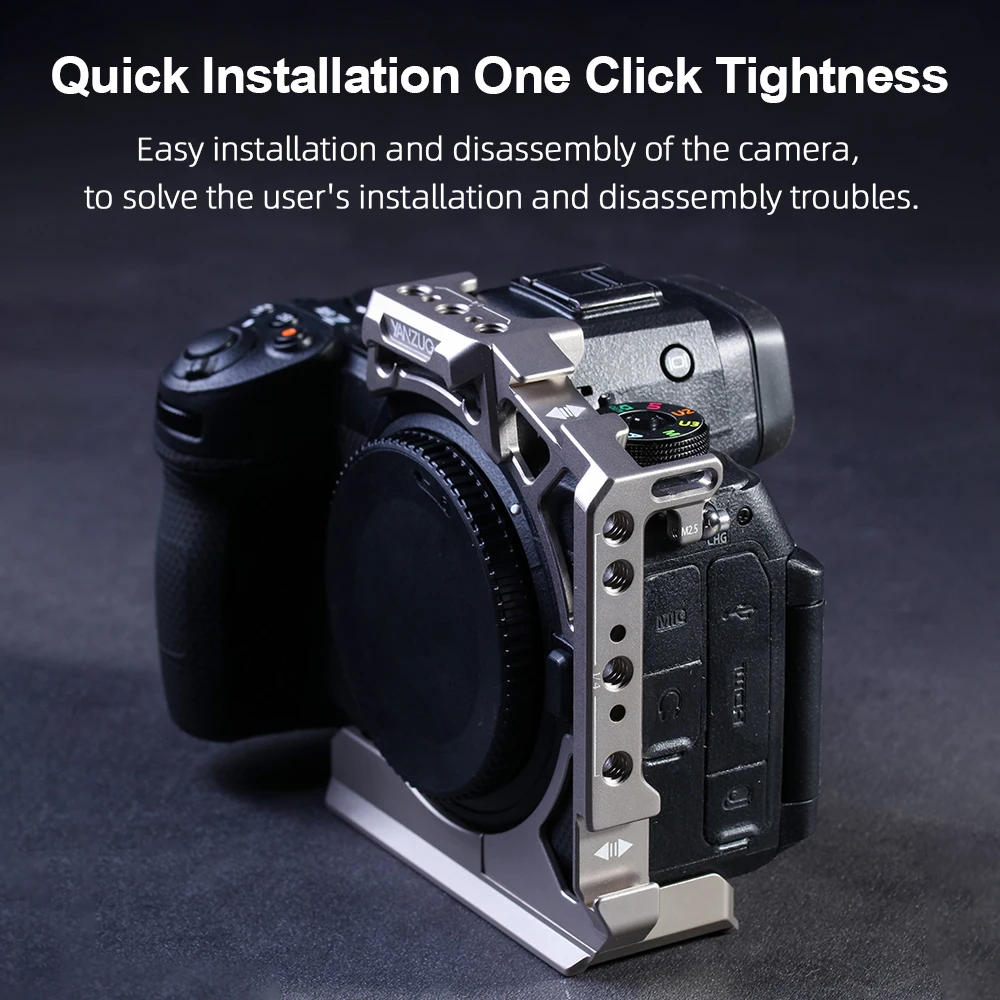 YANZUO Media Jaula para Nikon  - Nikon Camera Z6 Iii reseña y precio