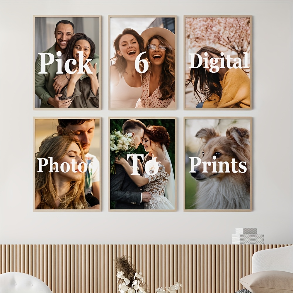 Juego de 6 Impresiones en Lien - Photography Object reseña y precio